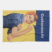 Linge De Cuisine Rosie the Riveter (Horizontal)