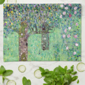 Linge De Cuisine Rosiers Sous Les Arbres, Gustav Klimt (Plié)