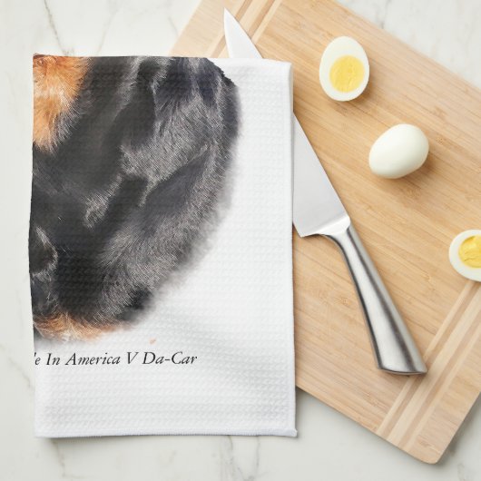 Linge De Cuisine Rottweiler (Quart Plié)