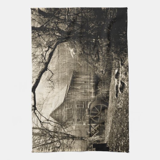 Linge De Cuisine Roue vintage (Vertical)