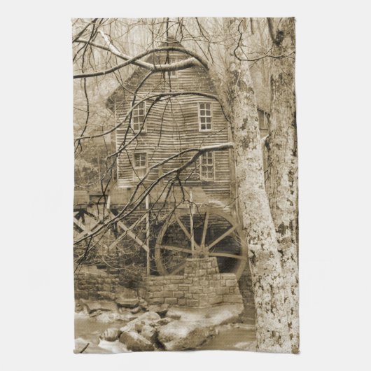 Linge De Cuisine Roue vintage (Vertical)