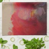 Linge De Cuisine Rouge (Plié)