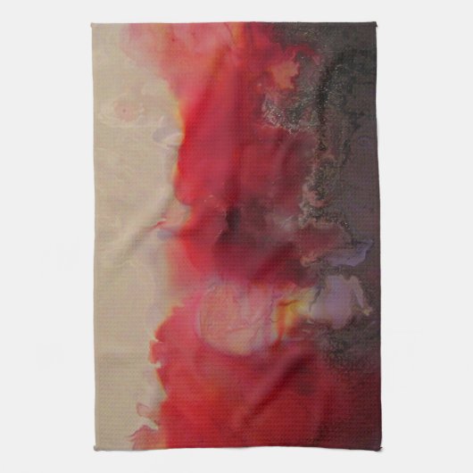 Linge De Cuisine Rouge (Vertical)