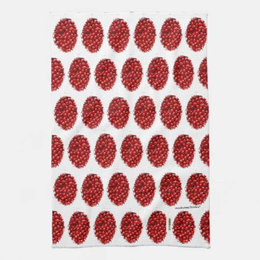 Linge De Cuisine Rouge (Vertical)