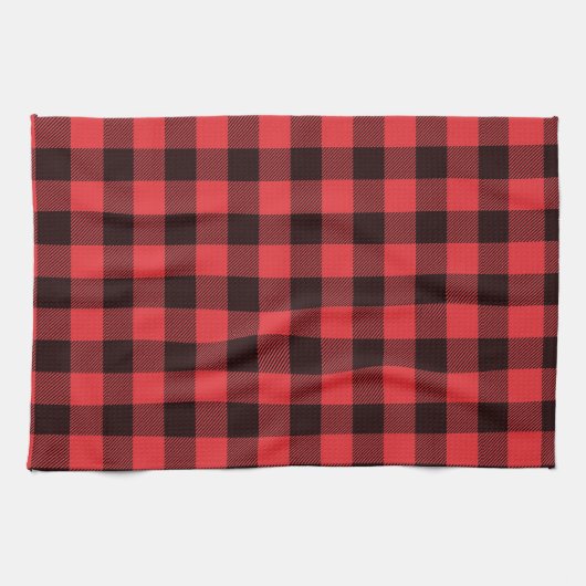 Linge De Cuisine Rouge (Horizontal)