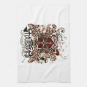 Linge De Cuisine rouge affecté de colère éternelle de fierté (Vertical)