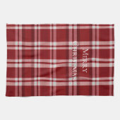 Linge De Cuisine Rouge blanc (Horizontal)