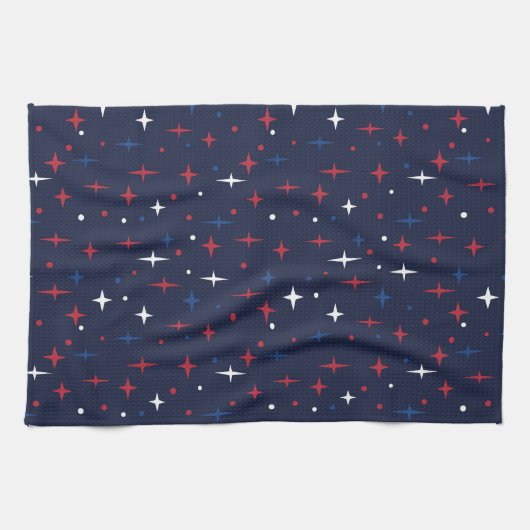 Linge De Cuisine Rouge Blanc et (Horizontal)