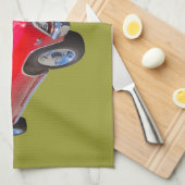 Linge De Cuisine Rouge Chevy 1966 Chevelle solides solubles 396 (Quart Plié)