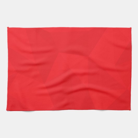 Linge De Cuisine Rouge, cool, unique, tendance, conception géométri (Horizontal)