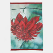 Linge De Cuisine Rouge dans la fureur (Vertical)