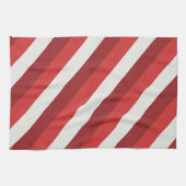 Linge De Cuisine Rouge et blanc (Horizontal)