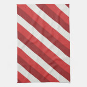 Linge De Cuisine Rouge et blanc (Vertical)