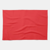 Linge De Cuisine Rouge Flamme (Horizontal)