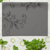 Linge De Cuisine Rouge gris de x (Plié)
