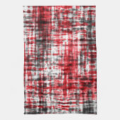 LINGE DE CUISINE ROUGE NOIR (Vertical)