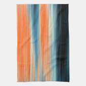 Linge De Cuisine Rouge Orange Bleu Tendances à Rayures (Vertical)