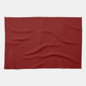 Linge De Cuisine Rouge profond (Horizontal)
