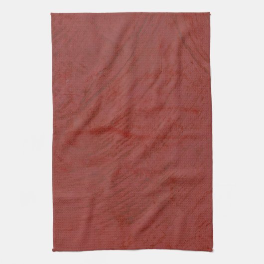 Linge De Cuisine Rouge solide (Vertical)