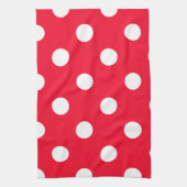 Linge De Cuisine Rouge sur neige (Vertical)