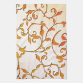 Linge De Cuisine Rouille défilante (Vertical)