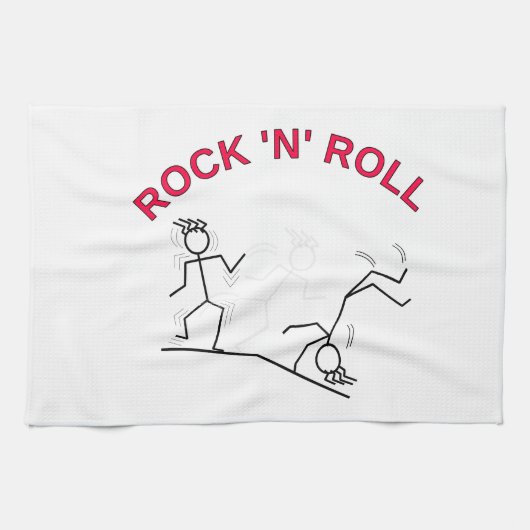 Linge De Cuisine Rouleau Rock 'N' (Horizontal)