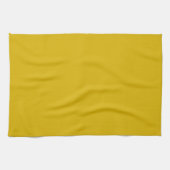 Linge De Cuisine Rouleau rouge uni couleur uni moutarde jaune (Horizontal)