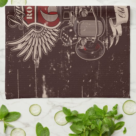 Linge De Cuisine Route 66 (Plié)