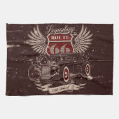 Linge De Cuisine Route 66 (Horizontal)