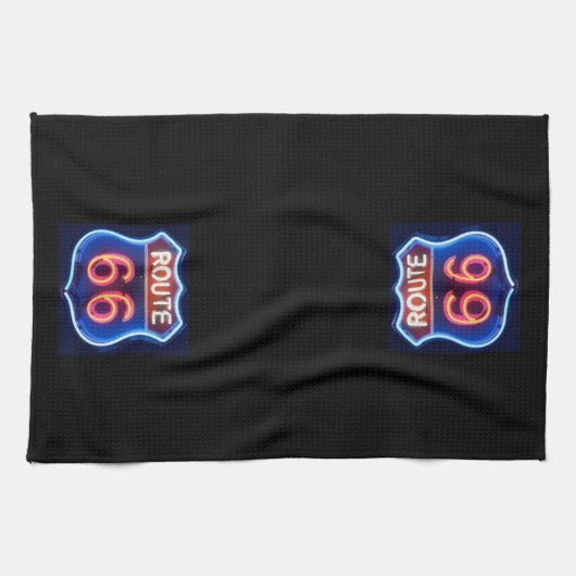 Linge De Cuisine Route 66 (Horizontal)