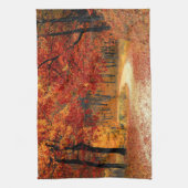 Linge De Cuisine Route d'automne (Vertical)