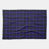 Linge De Cuisine Royal Blue Black Plaid (Horizontal)