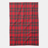 Linge De Cuisine Royal Stewart tartan rouge noir plaid (Vertical)