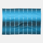 Linge De Cuisine Ruban et Nœud de Soie Bleu Royal pour Mariage (Horizontal)