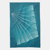 Linge De Cuisine Rubans turquoise (Vertical)