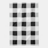 Linge De Cuisine ruc farmhouse chic black and white plaid (Vertical)
