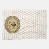 Linge De Cuisine Ruche de miel gentille (Horizontal)