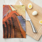 Linge De Cuisine Rue à Saintes Maries par Vincent van Gogh (Quart Plié)