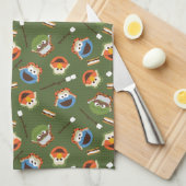 Linge De Cuisine Rue Sésame | Camping Est S'more Amusant Avec Les A (Quart Plié)