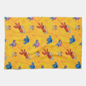 Linge De Cuisine Rue Sésame | Motif des constructeurs mécaniques (Horizontal)