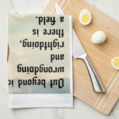 Linge De Cuisine Rumi-Je te rencontrerai là-bas (Quart Plié)