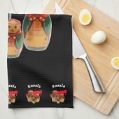 Linge De Cuisine Russie - Russie Babuschka Geschirrtücher (Quart Plié)