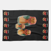 Linge De Cuisine Russie - Russie Babuschka Geschirrtücher (Horizontal)