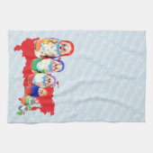 Linge De Cuisine Russie - Russie Babuschka Geschirrtücher (Horizontal)