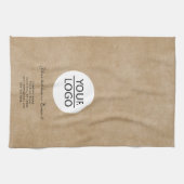 Linge De Cuisine Rustic Ajouter Logo Texte Personnalisé Promotion d (Horizontal)