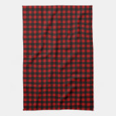 Linge De Cuisine Rustic Christmas Red & Black Buffalo Plaid (Vertical)