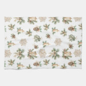 Linge De Cuisine Rustic Christmas Tea Towel (Horizontal)