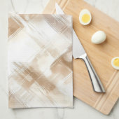 Linge De Cuisine Rustic Cream Brown Stripes Bridal Shower (Quart Plié)