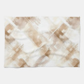 Linge De Cuisine Rustic Cream Brown Stripes Bridal Shower (Horizontal)