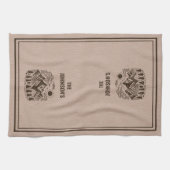 Linge De Cuisine Rustic Modern Mountains Custom (Horizontal)